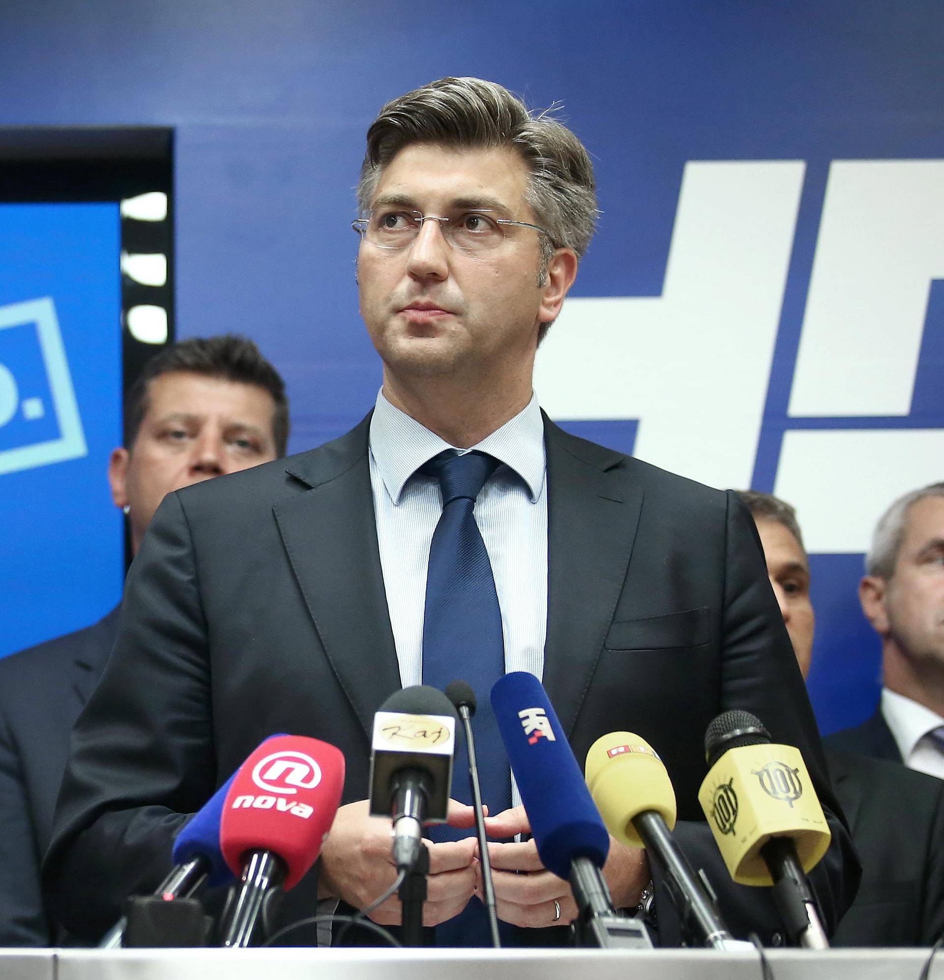 Andrej Plenković: Tenzije sa Srbijom trebaju se smiriti