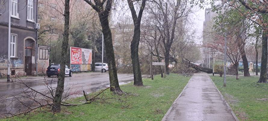 Evo koliko su vatrogasci imali intervencija zbog oluje