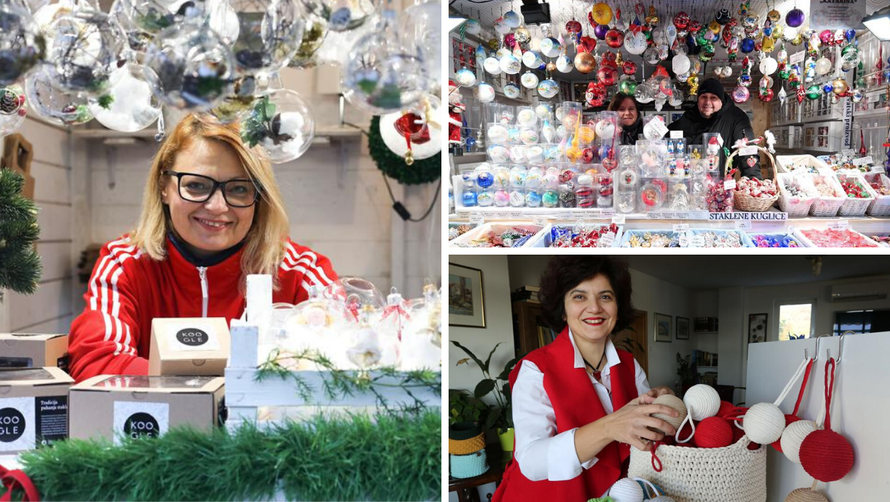 Naši obrtnici svoje kuglice rade od zlata, pletu ih i pale tri puta