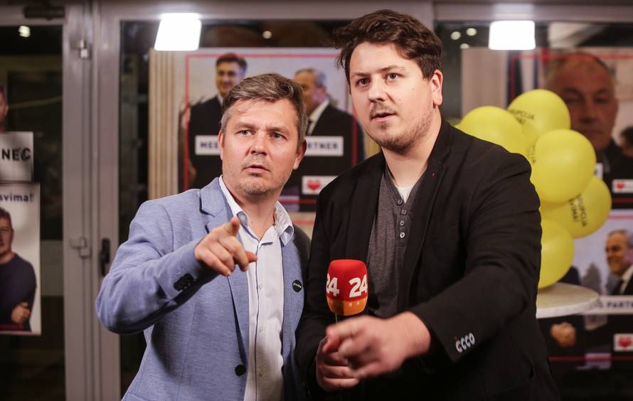 Zagreb: Izborni stožer predsjedničkog kandidata Darija Juričana