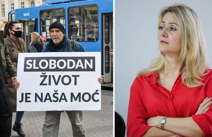 'Prosvjed ugrožava slobodu  i pravo drugih da se ne zaraze'