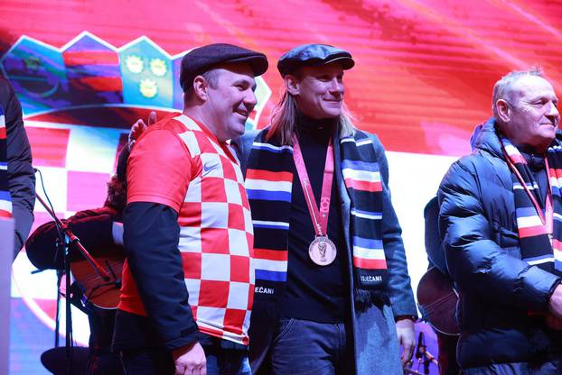 Osijek: Vida, Barišić i Ivušić dočekani na Tvrđi nakon osvajanja brončane medalje na SP