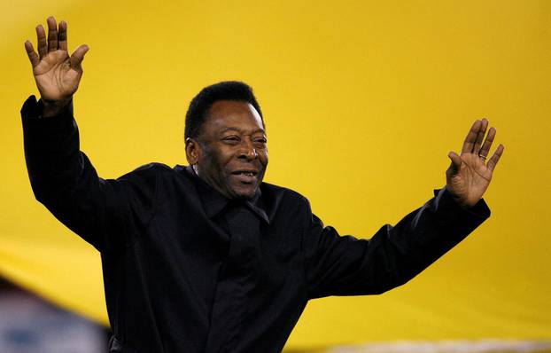 FILE PHOTO: Soccer legend and Brazil's Minister of Sport Pele  