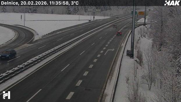 Pogledajte fotografije s kamera HAK-a, snijeg pada i u Zagrebu