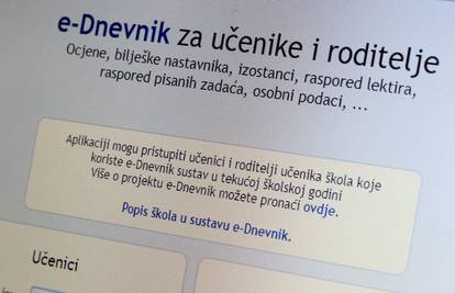 Iz Carneta riješili problem s usporenim radom e-Dnevnika: 'Uklonili smo sve poteškoće'