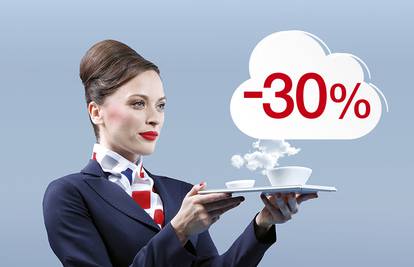 Croatia Airlines ponovno vas nagrađuje s 30% popusta!