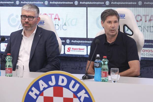 Split: Goran Vučević predstavljen za novog sportskog direktora Hajduka
