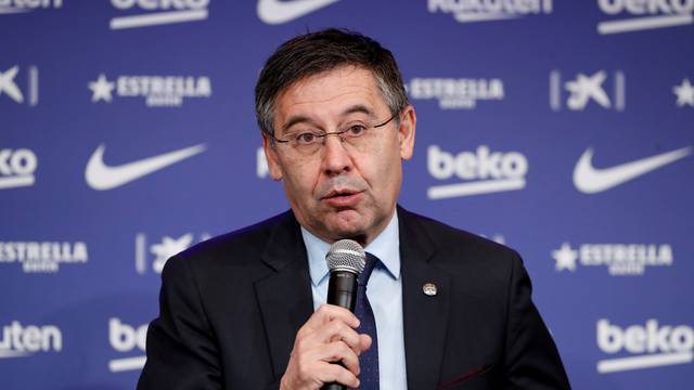 FILE PHOTO: Quique Setien unveiled as FC Barcelona new coach