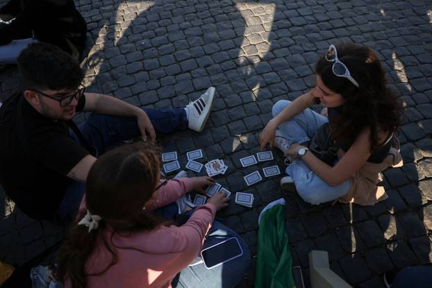 Conclave to elect the new pope, at the Vatican