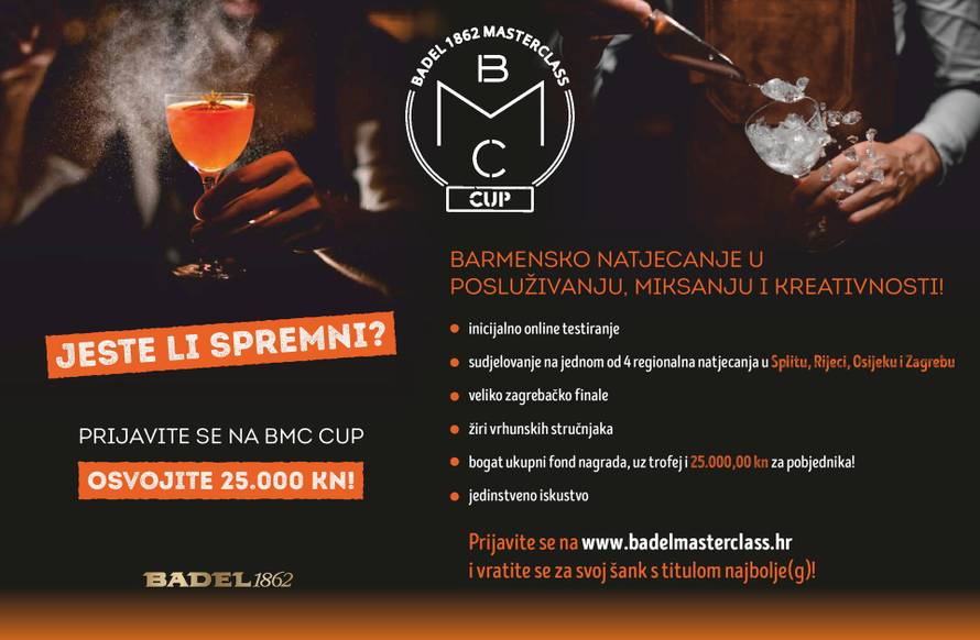Otvorene su prijave za prvi Badel Masterclass Cup