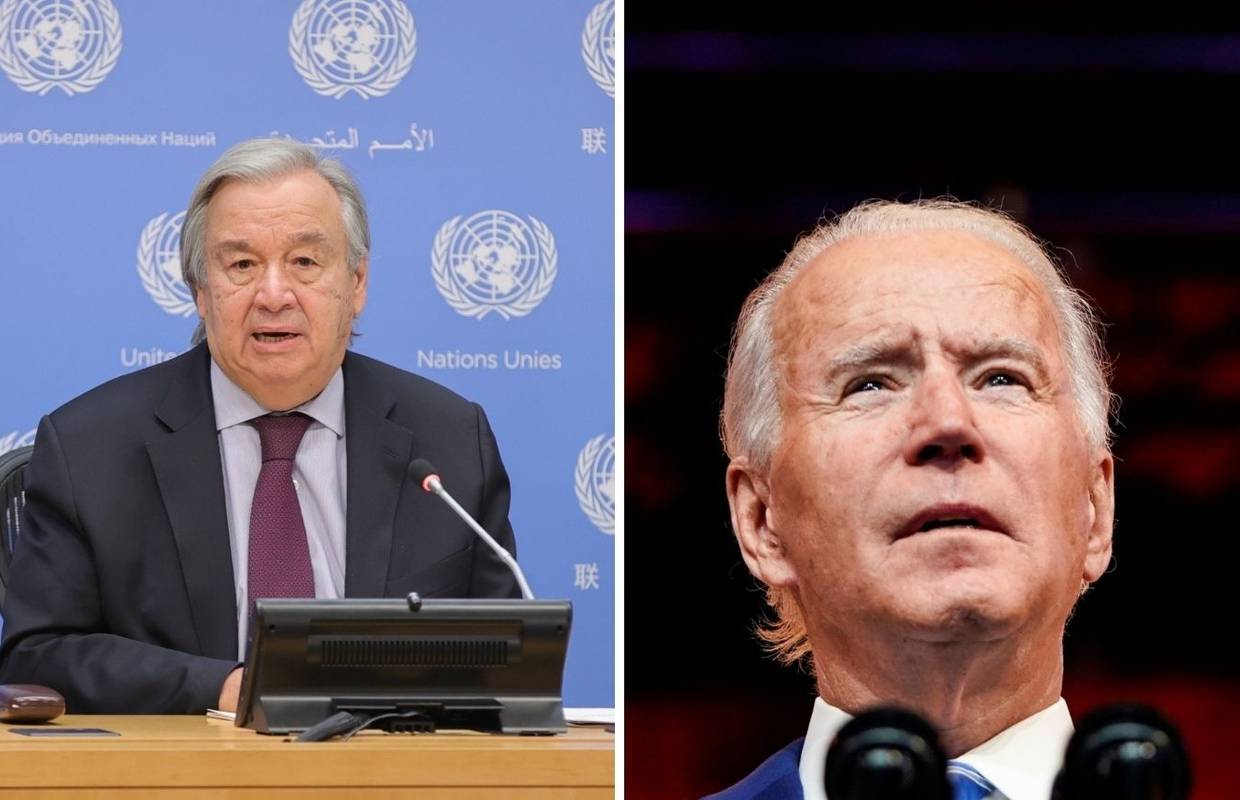 Biden i Guterres o pandemiji i klimatskim promjenama
