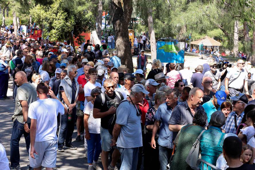 Split: Tradicionalna proslava Praznika rada na Marjanu