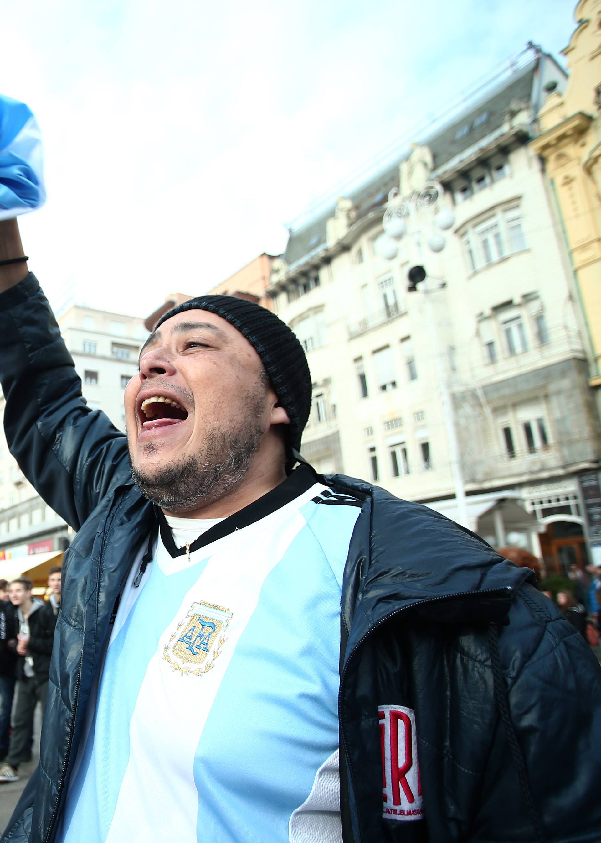 Ludnica u Areni: Argentinci u Zagrebu kao u Buenos Airesu