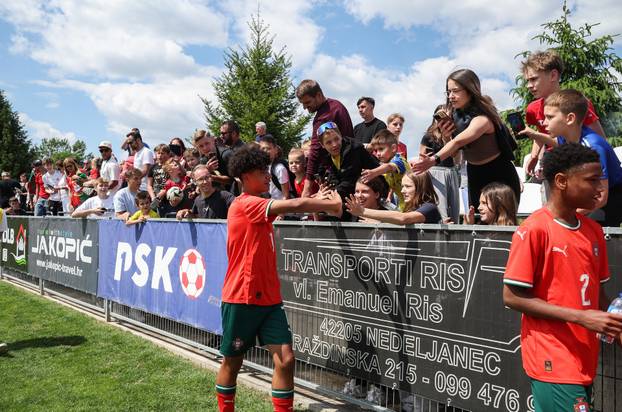 Sveti Martin na Muri: Cristiano Ronaldo Junior s bakom slavio nakon utakmice
