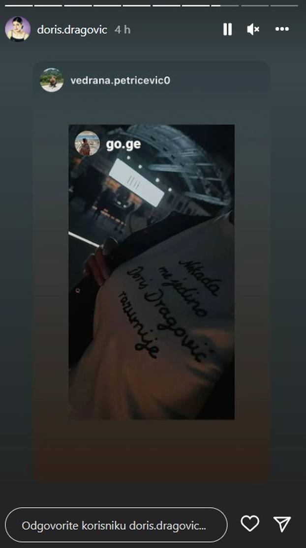 Doris Dragović pokazala poruku obožavateljice koja ju je očarala