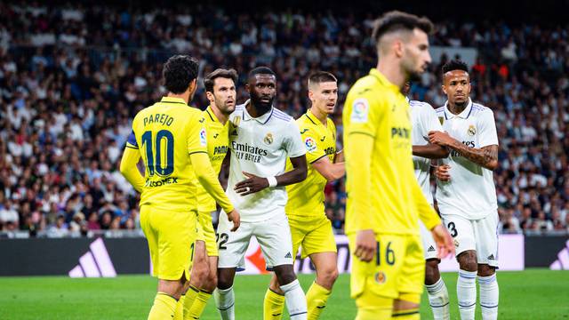 Spanish football La Liga match - Real Madrid vs Villareal