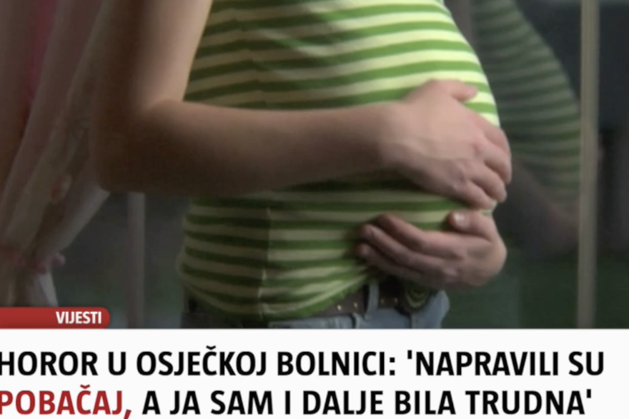[TOP 3 VIJESTI DANA] Horor u KBC-u Osijek: 'Napravili su pobačaj, a ja sam i dalje bila trudna'