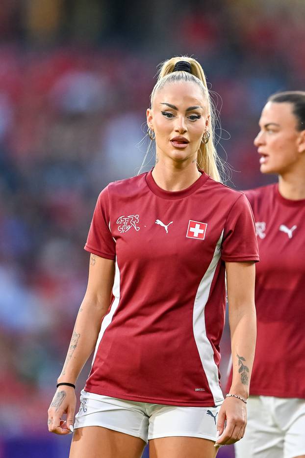 SUI, Spanien - Schweiz, Frauen-Fussball, Uefa Womens Euro 2025, Viertelfinale, 18.07.2025