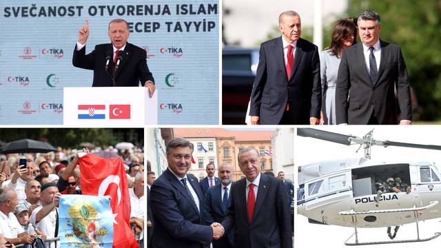 Turskog autokrata dočekali kao sultana: 'U našim srcima  Zagreb je Ankara, a Sarajevo Istanbul!'