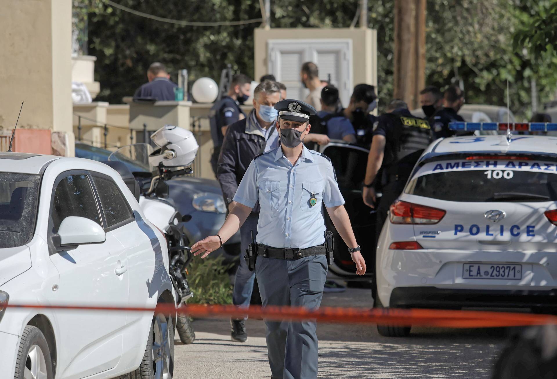 Caroline Crouch murder, Glyka Nera, near Athens, Greece - 11 May 2021