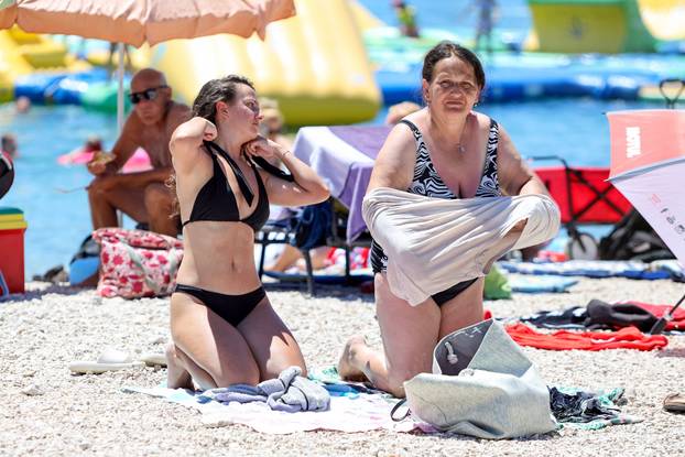 Vir: Plaža Jadro puna je kupača