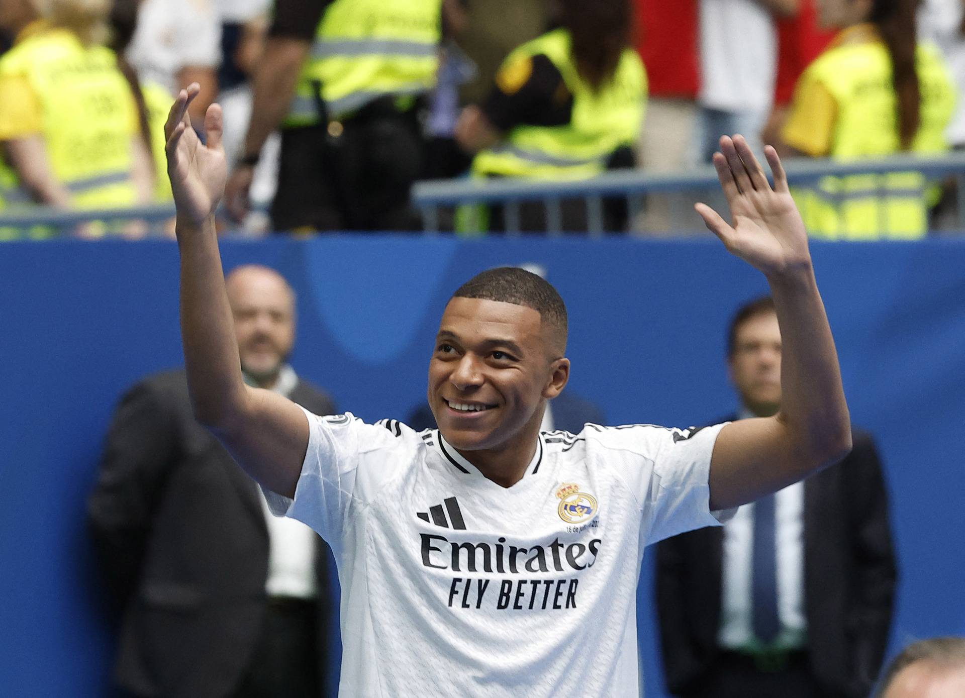 Real Madrid unveil Kylian Mbappe