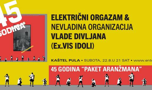 45 godina kultnog albuma "Paket aran&zcaron;man" slavi se na pulskom Ka&scaron;telu