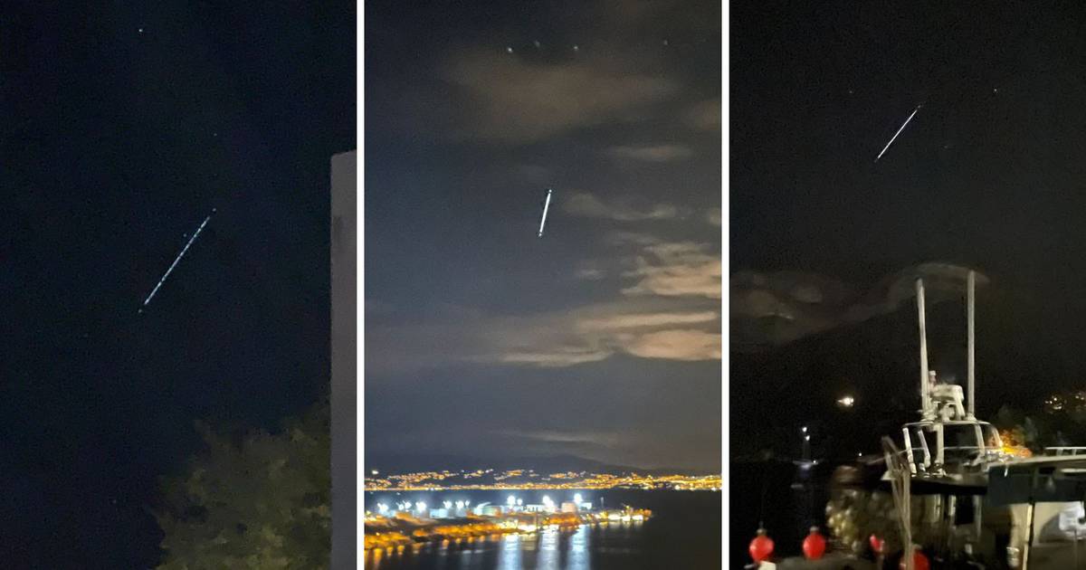 Croats disturbed by a sight in the sky: ‘What kind of line is this?!’  Don’t panic, here’s what it’s all about