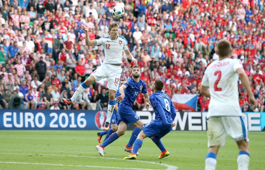 Saint-Etienne: UEFA EURO 2016., 2. kolo, skupina D, ?eška - Hrvatska
