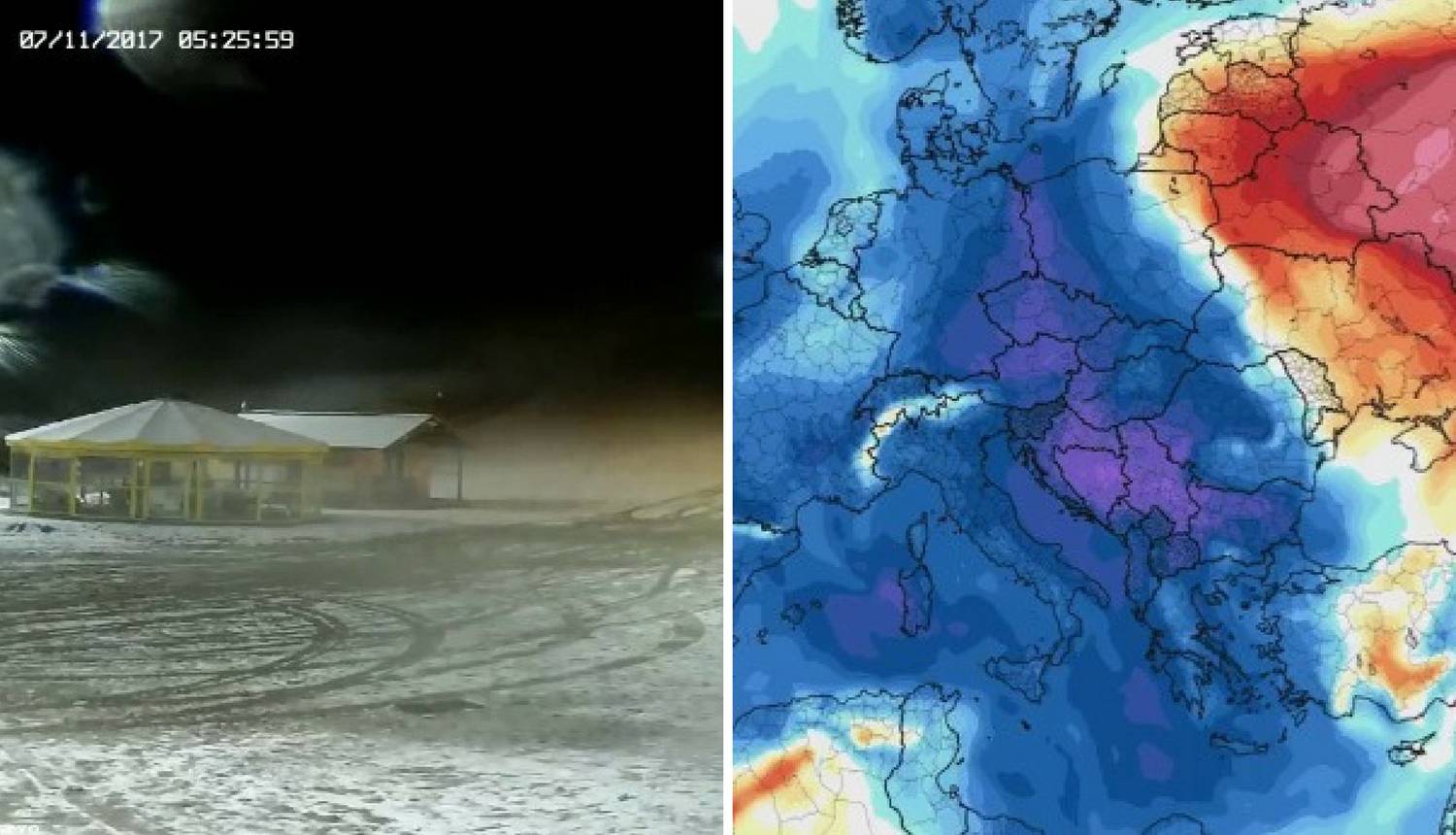 Stiže hladna fronta sa sjevera: Temperature padaju na -10°C?