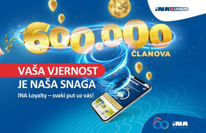 INA Loyalty program vjernosti broji 600.000 članova!