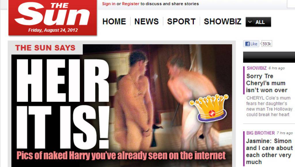 Screenshot/The Sun