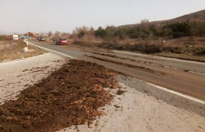 Smrdi, smrdi užasno smrdi: Kod Dugopolja gnojivo je zagadilo aute: 'Ljudi su skoro povraćali'