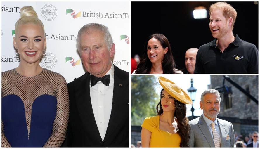 Meghan i Harry imaju slavne prijatelje, ali mnogi od njih privrženiji su kraljevskoj obitelji