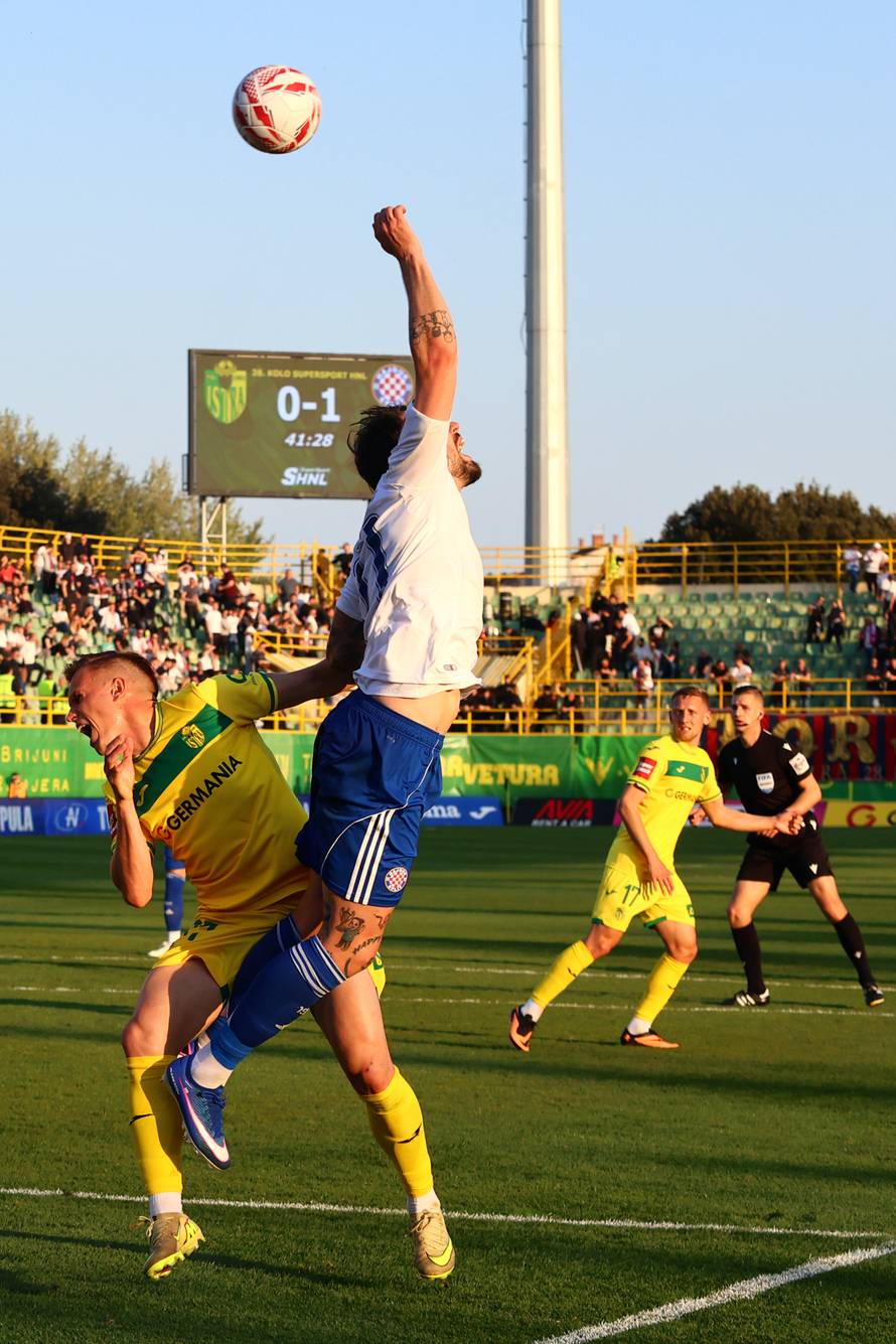 Istra 1961 i Hajduk sastali se u 28. kolu SuperSport HNL-a