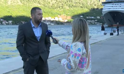 Zaledio se! Pogledajte kako je direktor lučke uprave Kotor ostao bez teksta usred javljanja