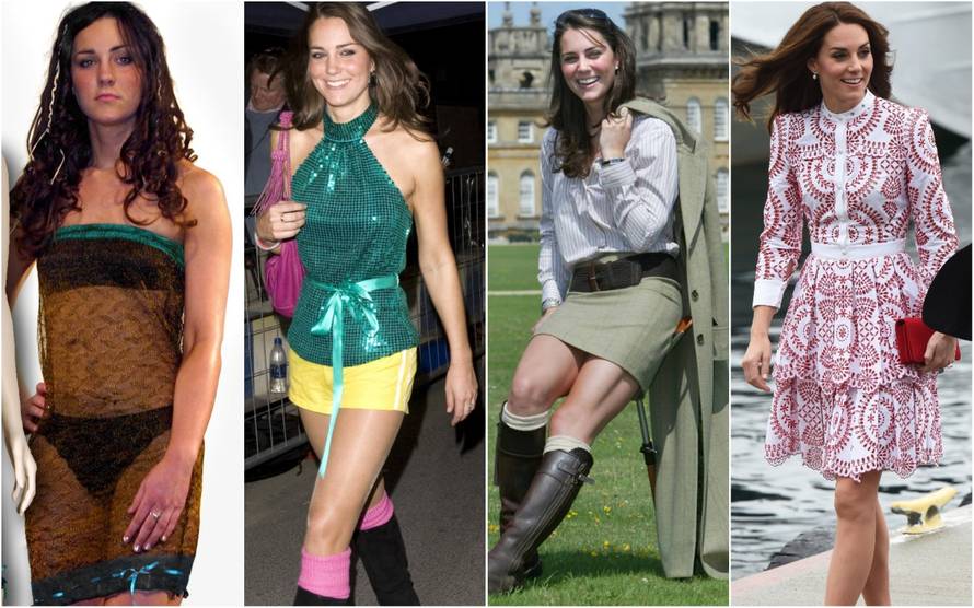 Transformacija Kate Middleton: Od minice do 'strogih' haljina