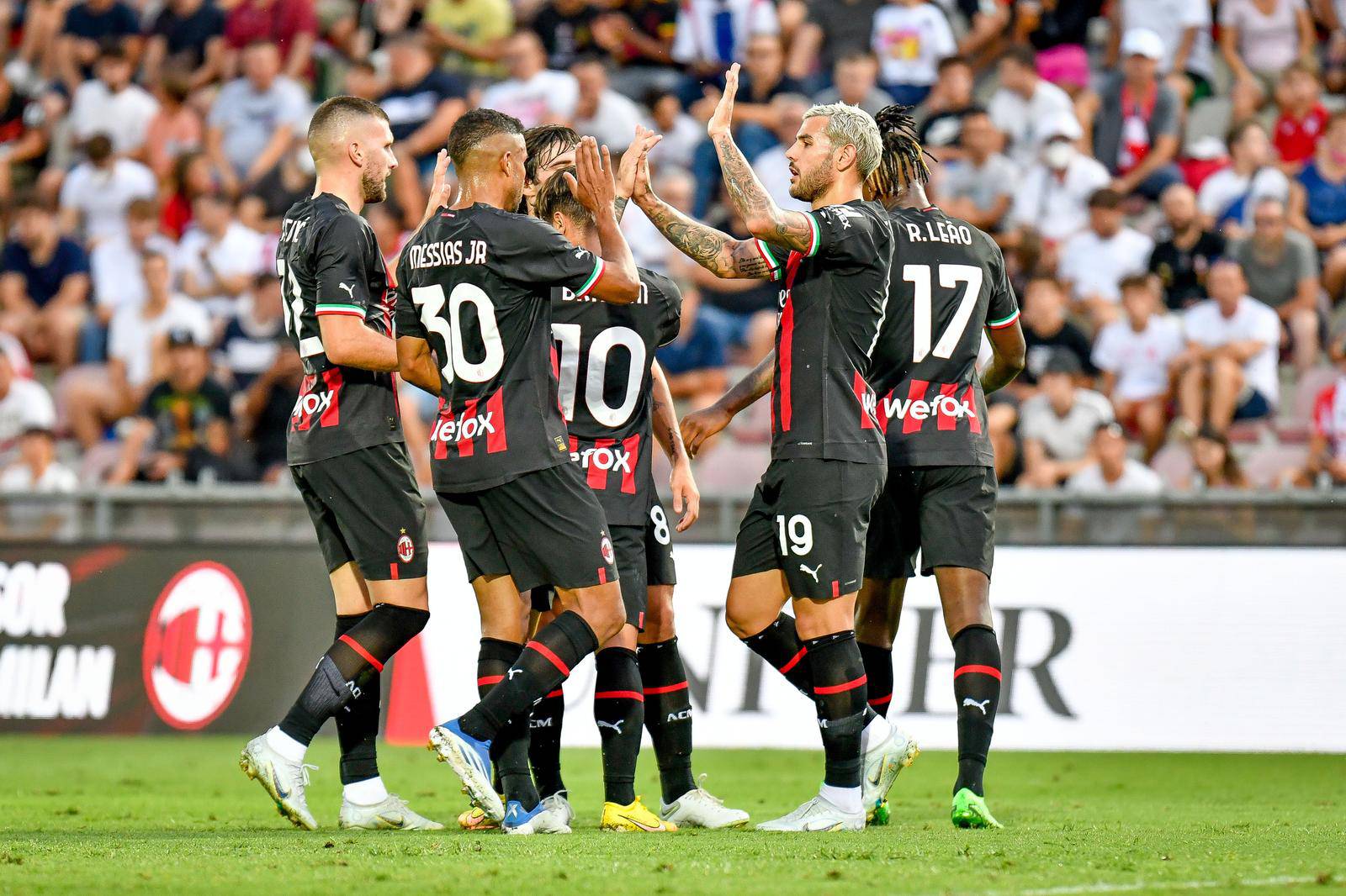 friendly football match - LR Vicenza vs AC Milan