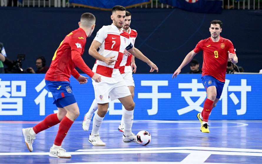 Susret Hrvatske i Španjolske u polufinalu Europskog prvenstva u futsalu