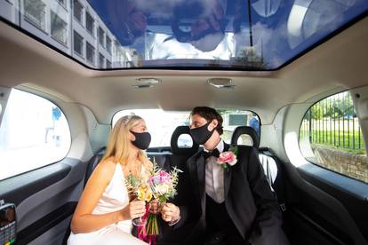 UK's first drive-through wedding service