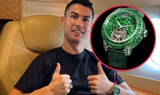 Ronaldo dobio sat izrađen od dragog kamenja i aligatorove kože. Vrijedi 800 tisuća eura!