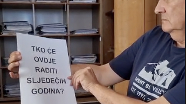 Protestni video zapisničara: 'Tko će vam ovdje raditi sljedećih dvadeset godina?'