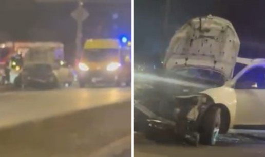 VIDEO Kr&scaron; i lom kod V. Gorice: Sudar dva auta, na teren stigli i vatrogasci, hitna, policija...