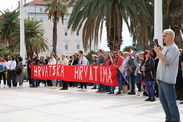 Split: Prosvjed protiv stranih radnika