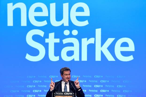 Christian Social Union (CSU) holds party meeting in Munich