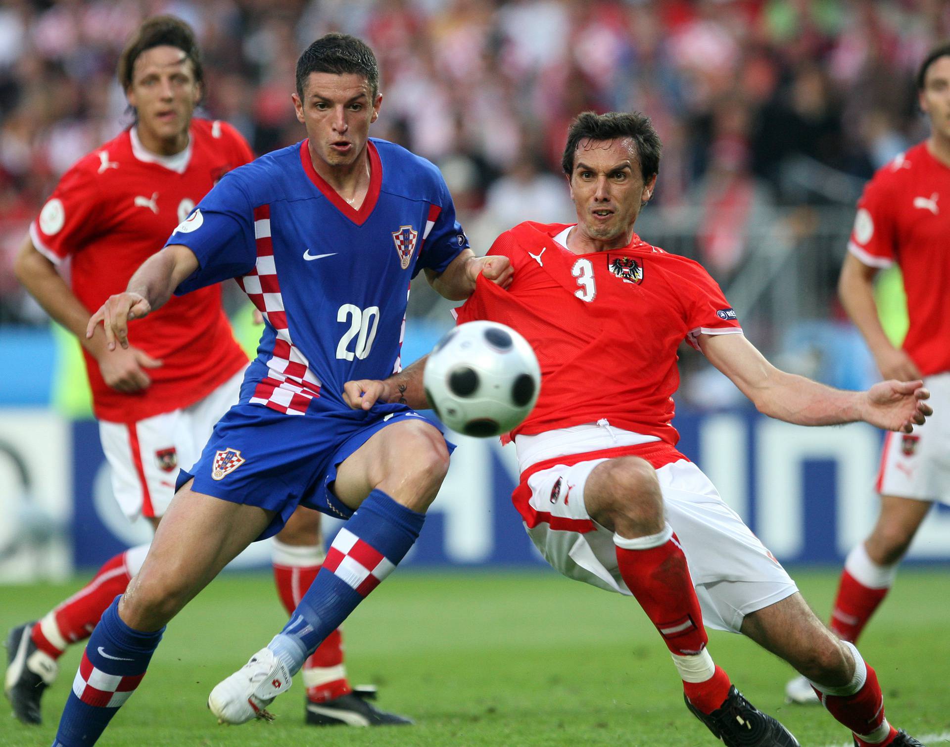 Be?: Nogomet, EURO 2008, Hrvatska - Austrija