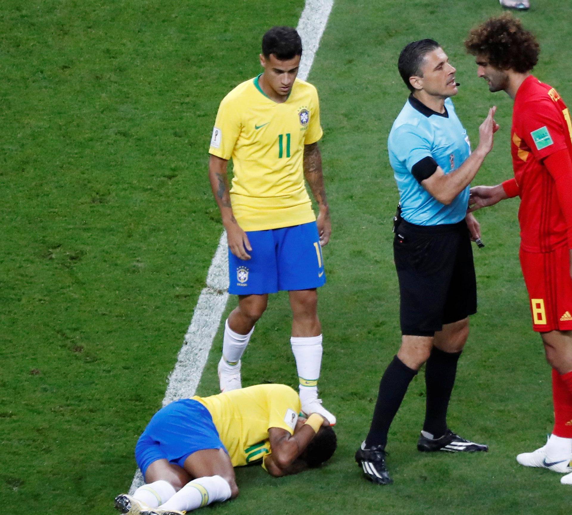World Cup - Quarter Final - Brazil vs Belgium