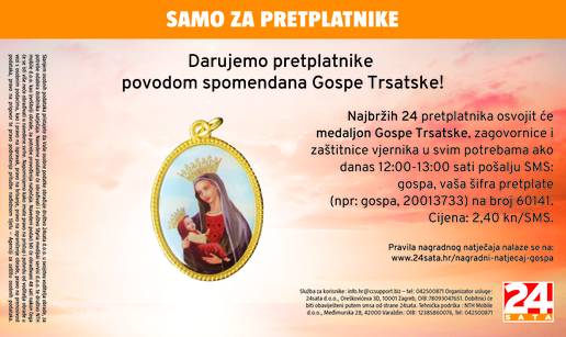 Donosimo pravila nagradnog natječaja za pretplatnike "Medaljon Gospe Trsatka"