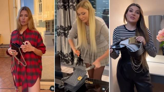 'Osveta' ruskih influencerica: Škarama za vrt uništavaju svoje skupocjene Chanelove torbice
