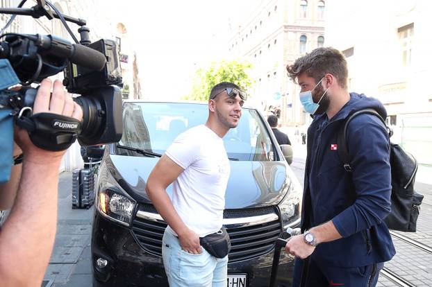 Okupljanje hrvatske nogometne reprezentacije uoči prijateljskog ogleda s Belgijom